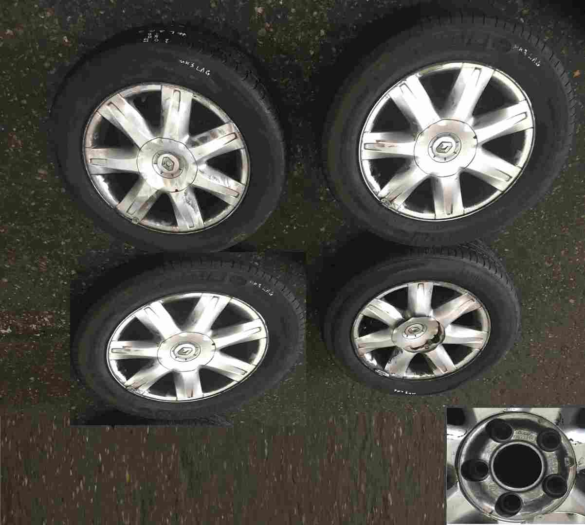 Renault Laguna MK3 2007-2012 Paradise Alloy Wheels Set X4 16inch