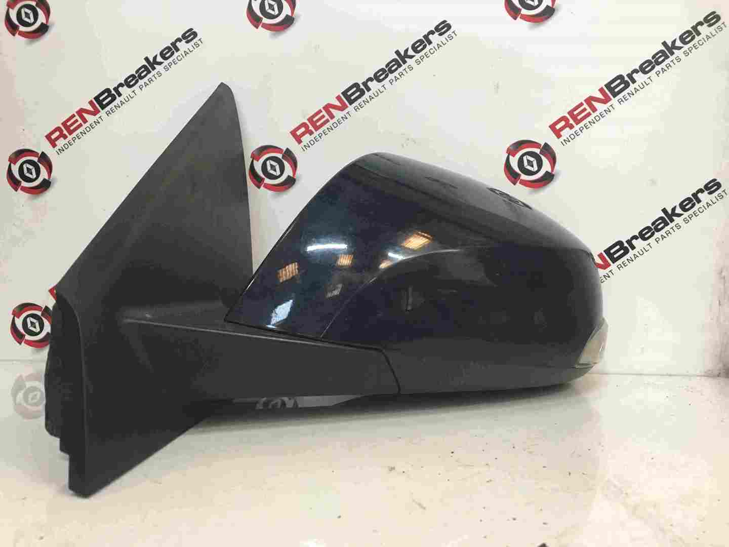 Renault Laguna MK3 2007-2012 Passenger NS Wing Mirror Blue OVD42