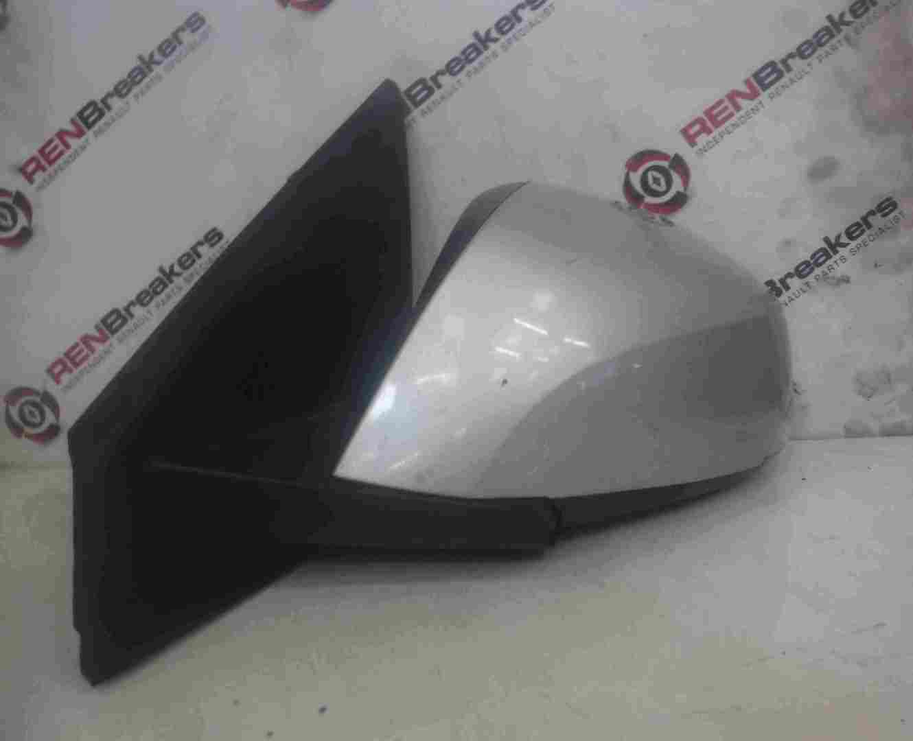 Renault Laguna MK3 2007-2012 Passenger NS Wing Mirror Silver TED69 Folding