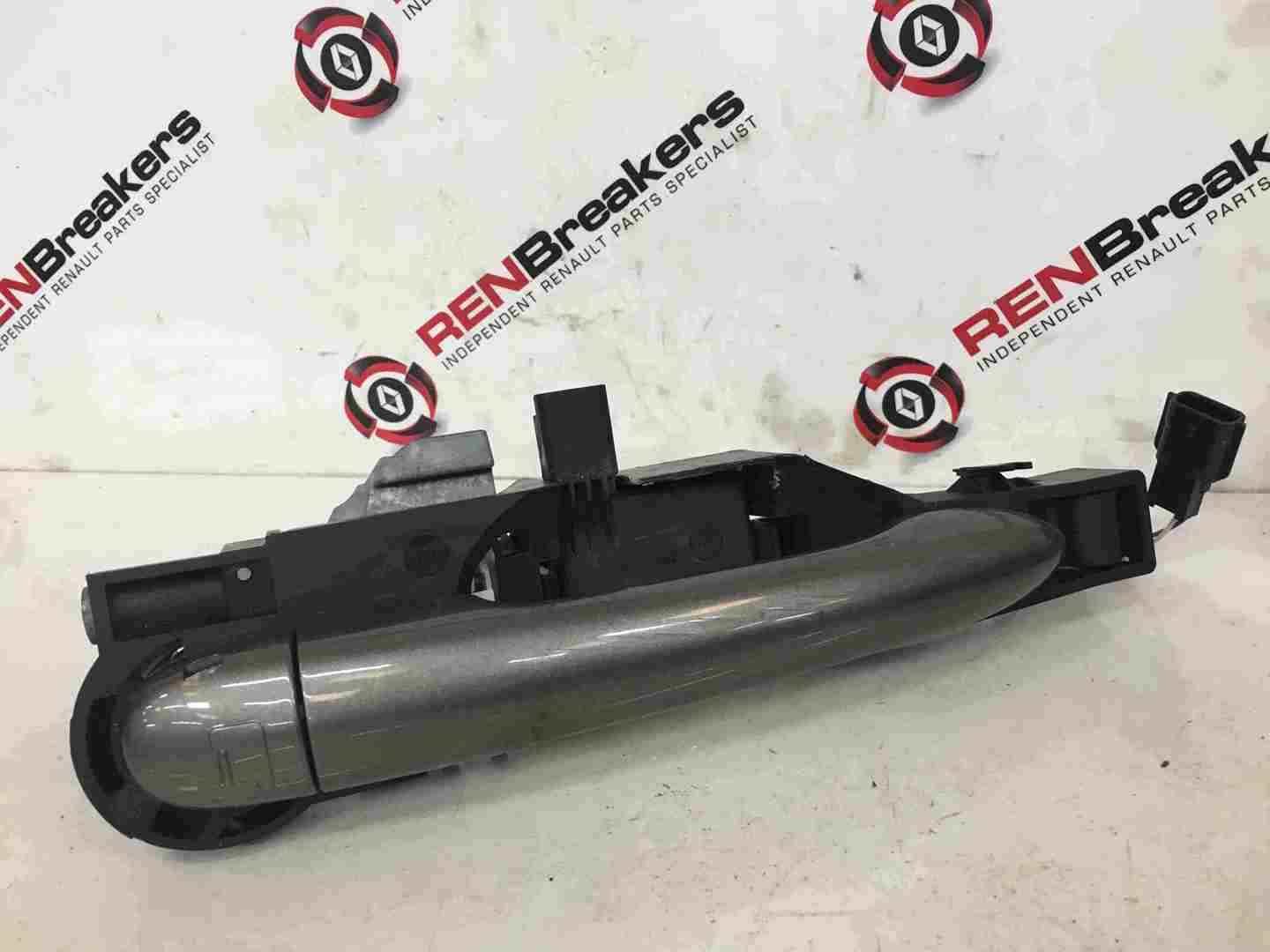 Renault Laguna MK3 2007-2012 Passenger NSF Front Door Handle Grey TEKND Keyless