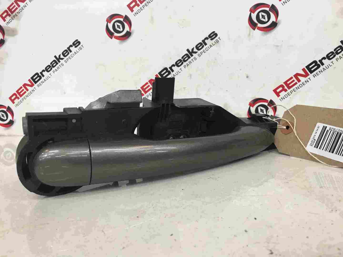 Renault Laguna MK3 2007-2012 Passenger NSR Rear Door Handle Grey TEKND Keyless