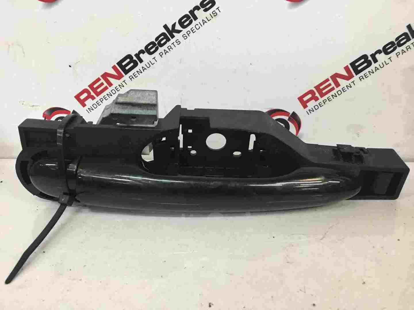 Renault Laguna MK3 2007-2012 Passenger NSR Rear Exterior Door Handle Black 676