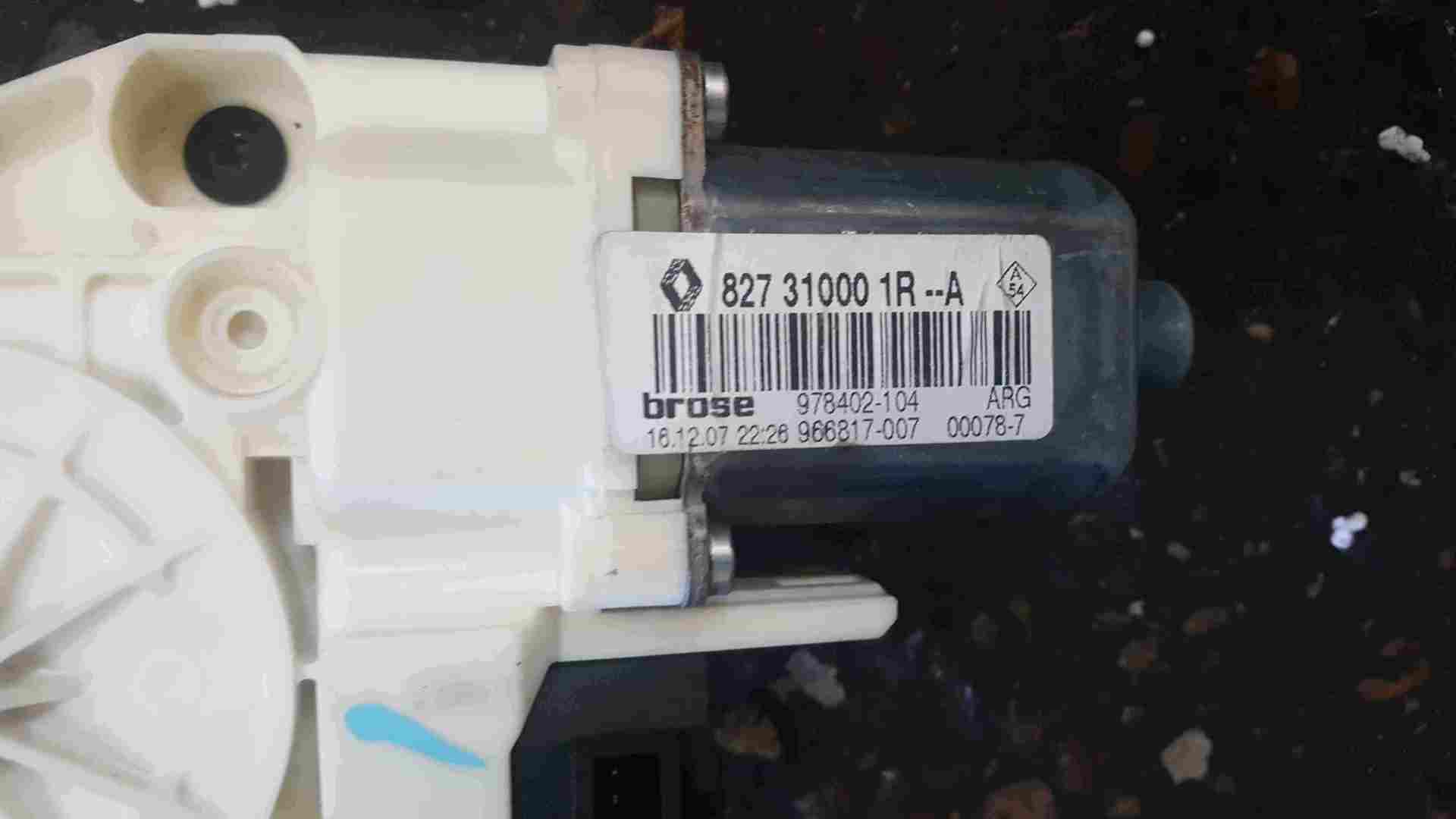Thumb 2 Renault Laguna MK3 2007-2012 Passenger NSR Rear Window Motor Regulator