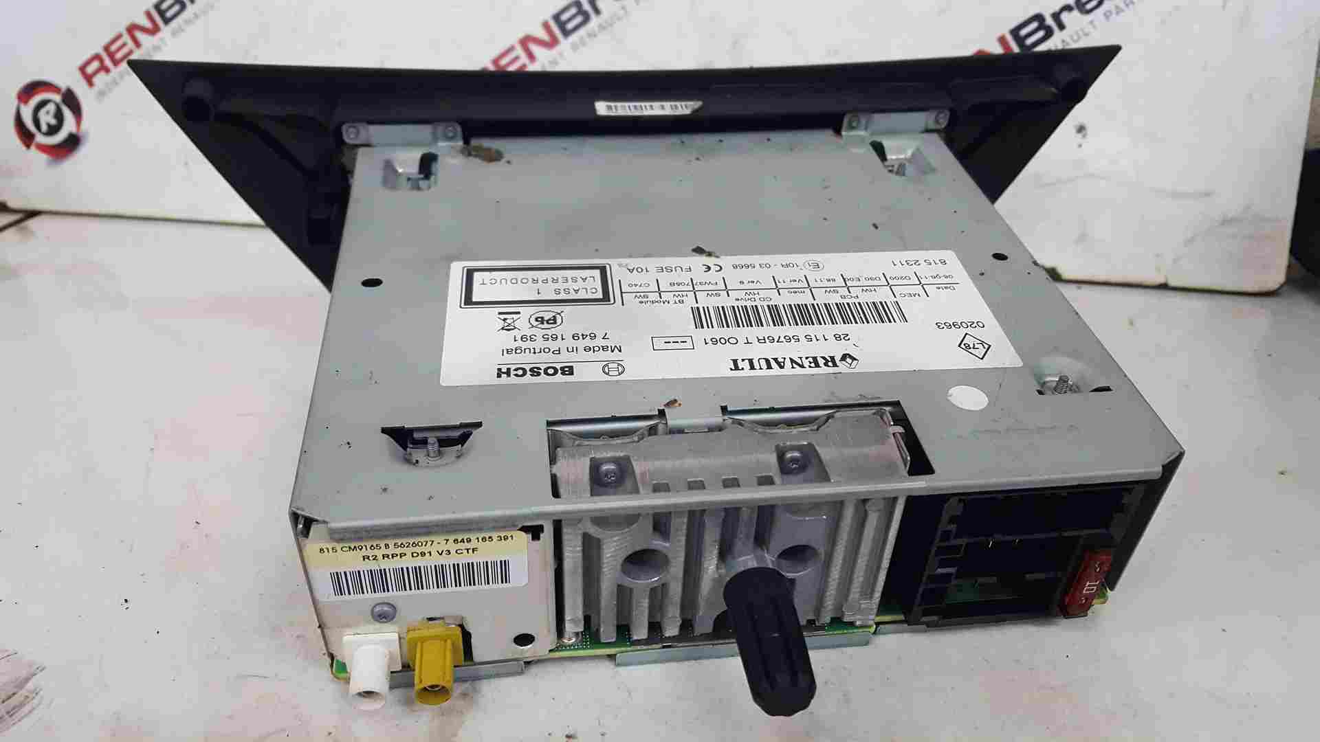 Thumb 4 Renault Laguna MK3 2007-2012 SAT Nav Radio Cd Player Head Unit 281155676R