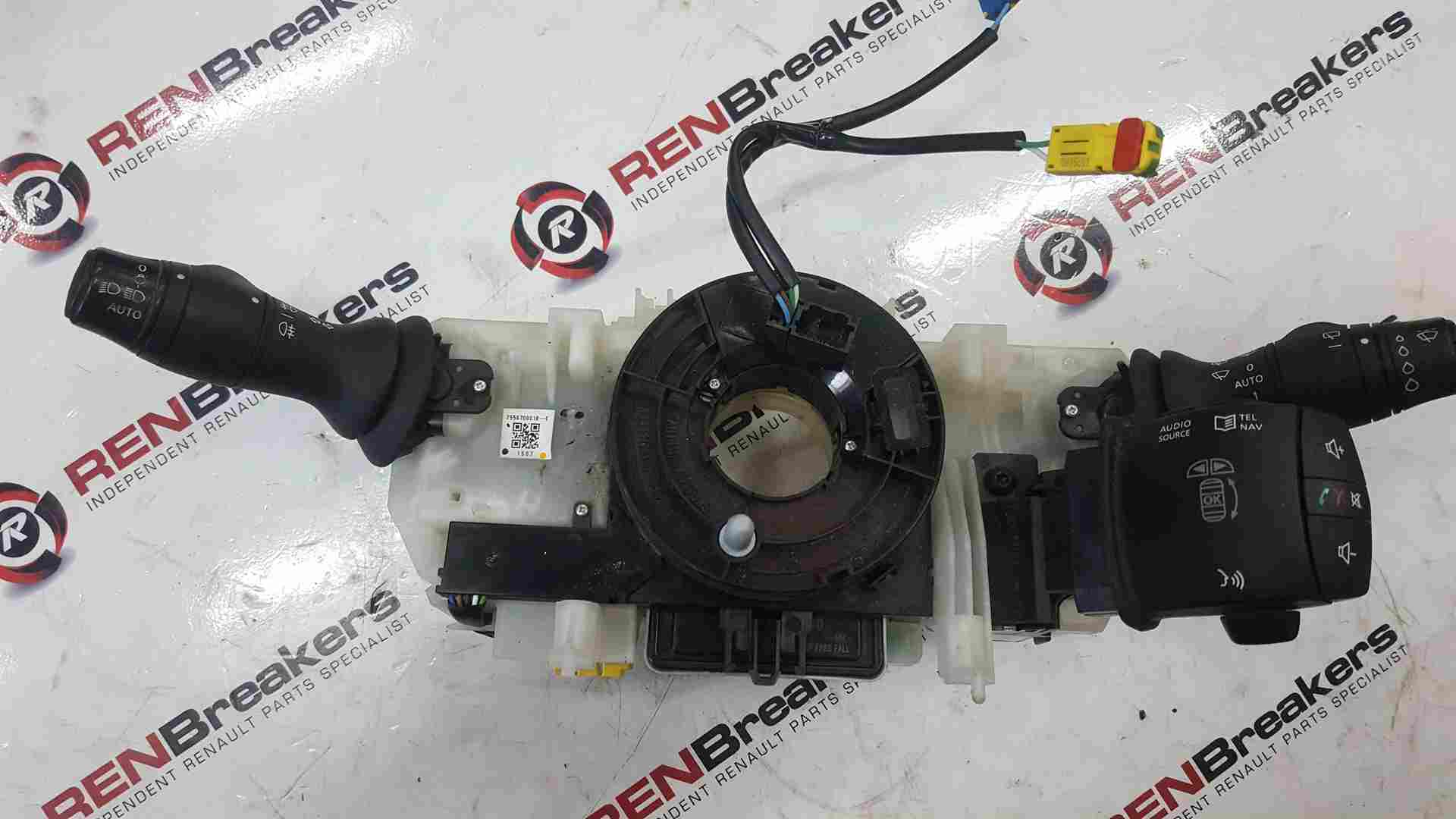 Thumb 4 Renault Laguna MK3 2007-2012 Steering Wheel Squib Clock Spring Stalks Cruise 