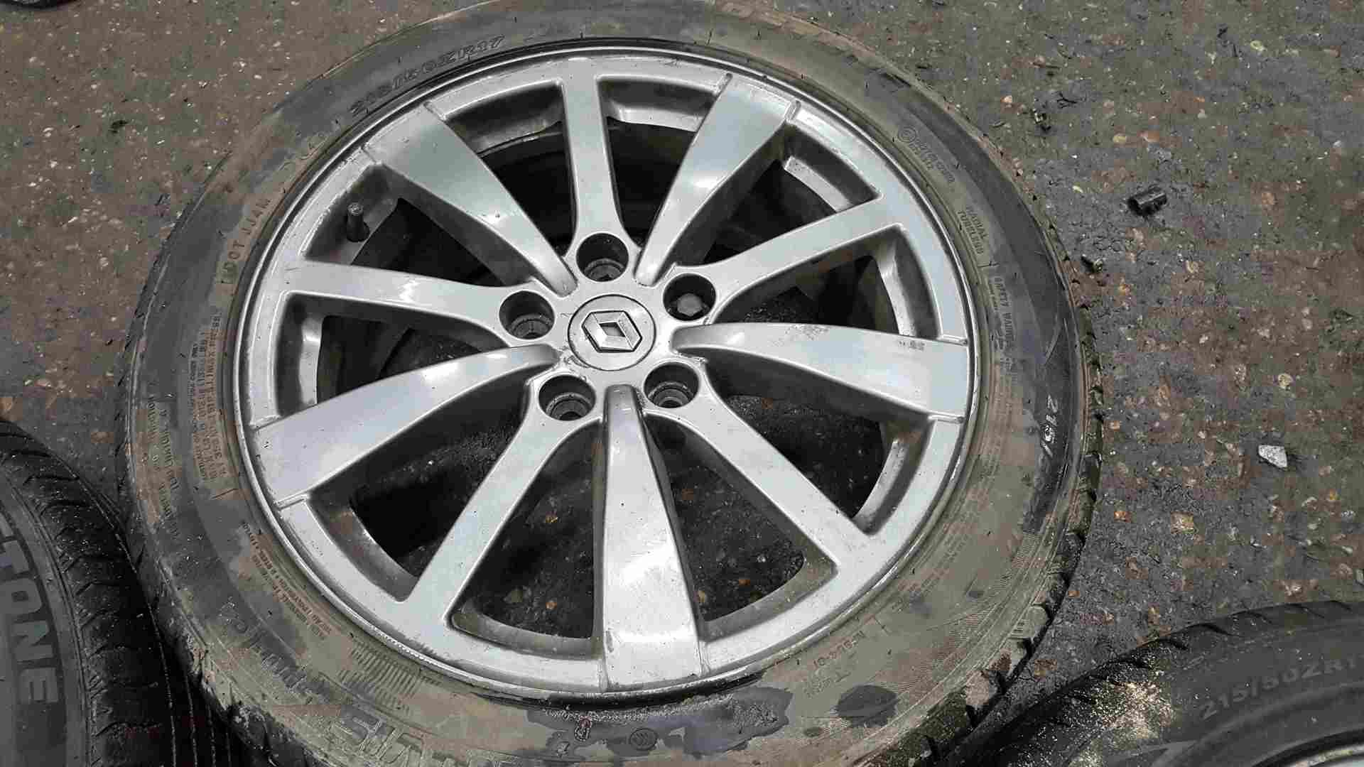 Thumb 5 Renault Laguna MK3 2007-2012 Tenerife Alloy Wheels Set 215 50 17 5mm 17inch