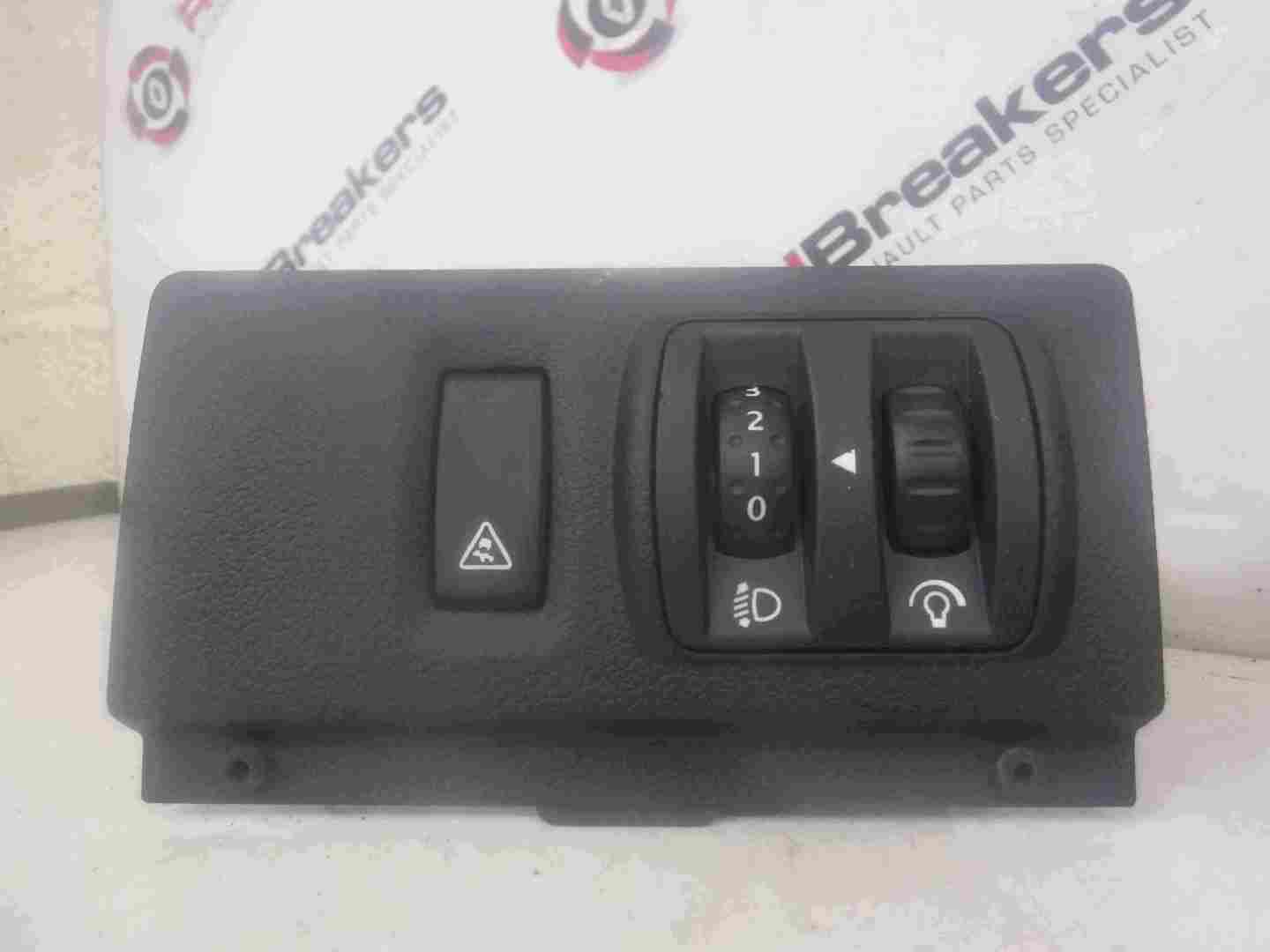 Renault Laguna MK3 2007-2012 Traction Control Button Headlight Adjuster Panel