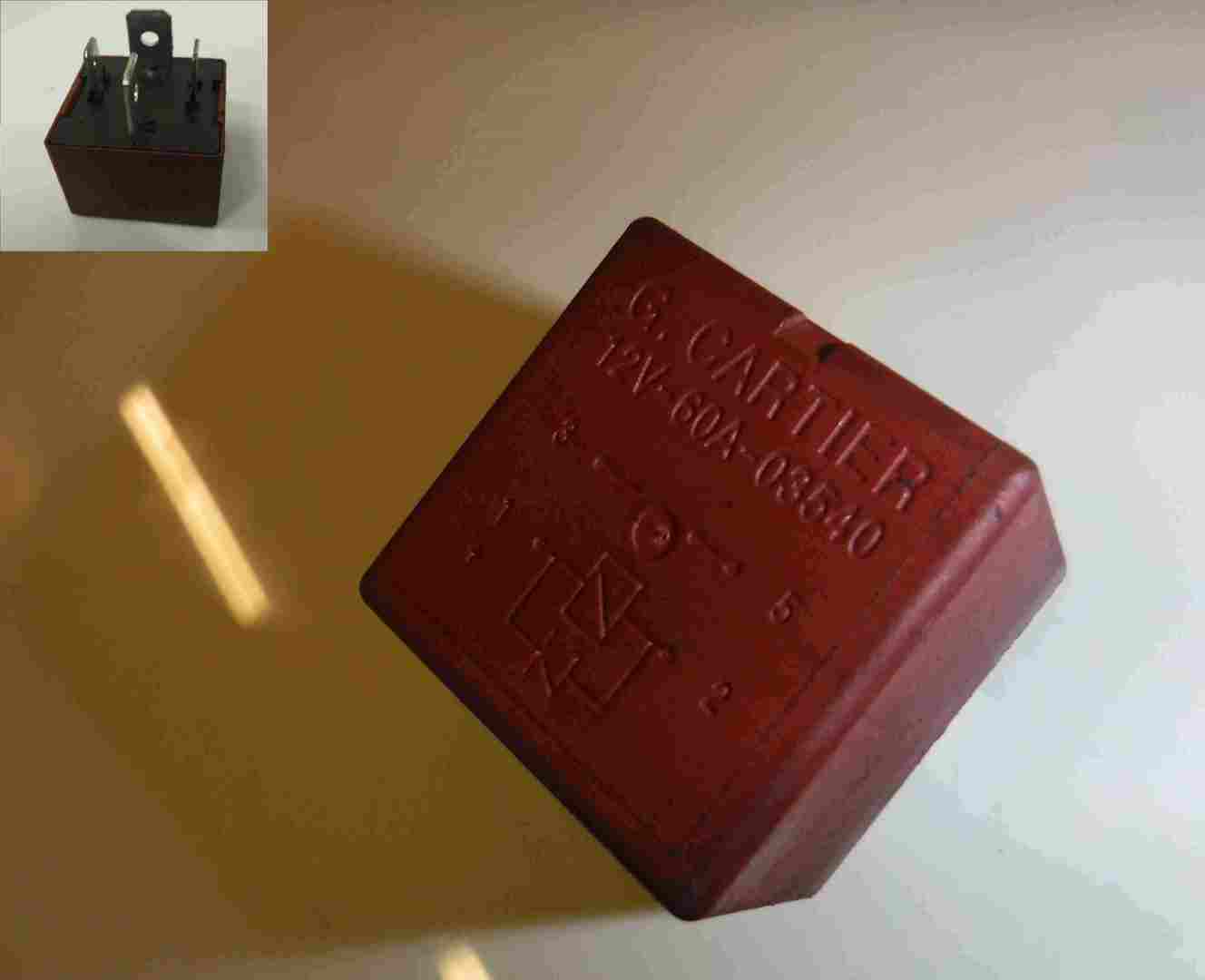 Renault Laguna Scenic Clio Kangoo Espace Red Relay 03540