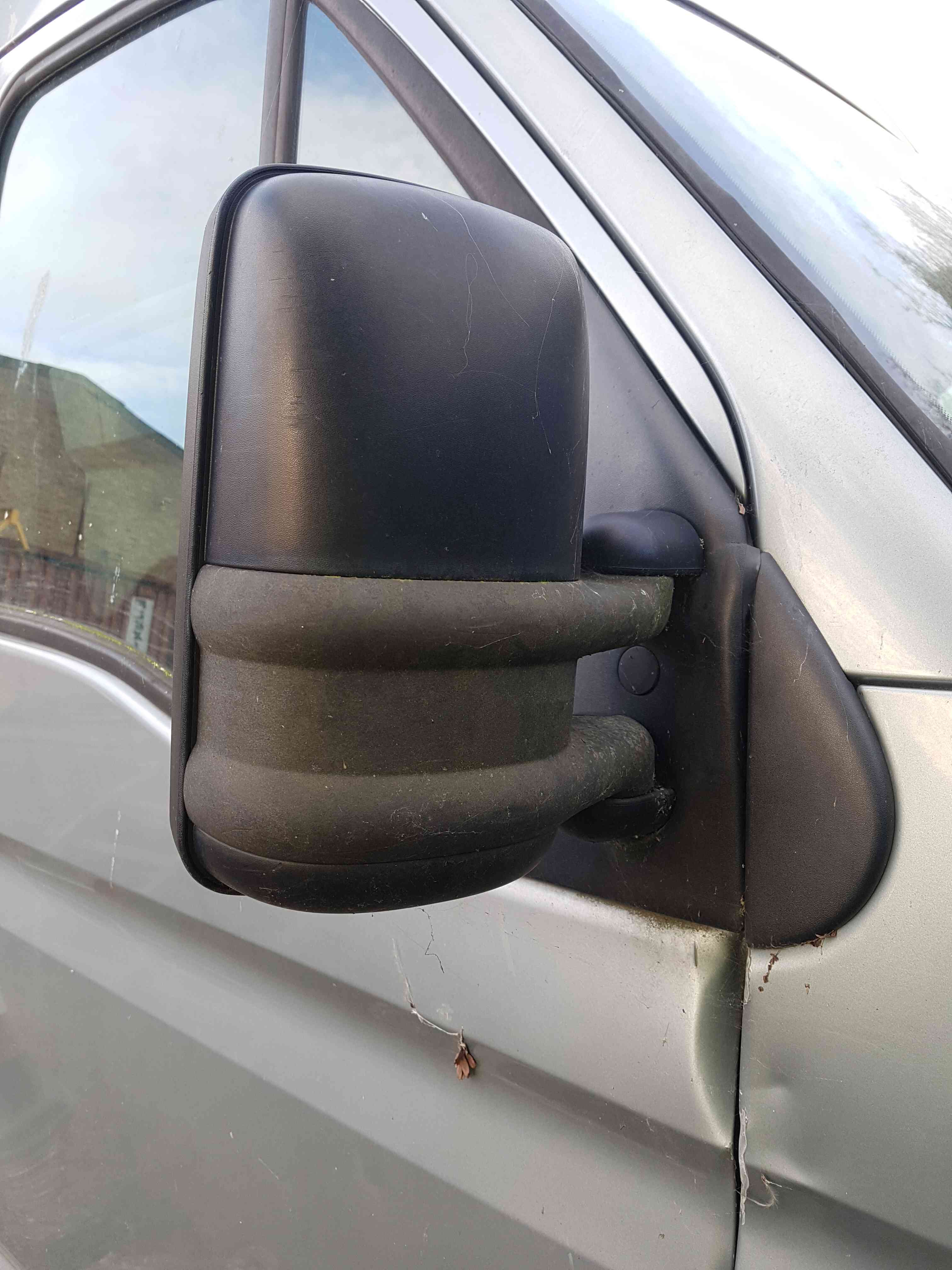 Thumb 2 Renault Master 1997-2003 Driver Os OSF Wing Mirror Black 