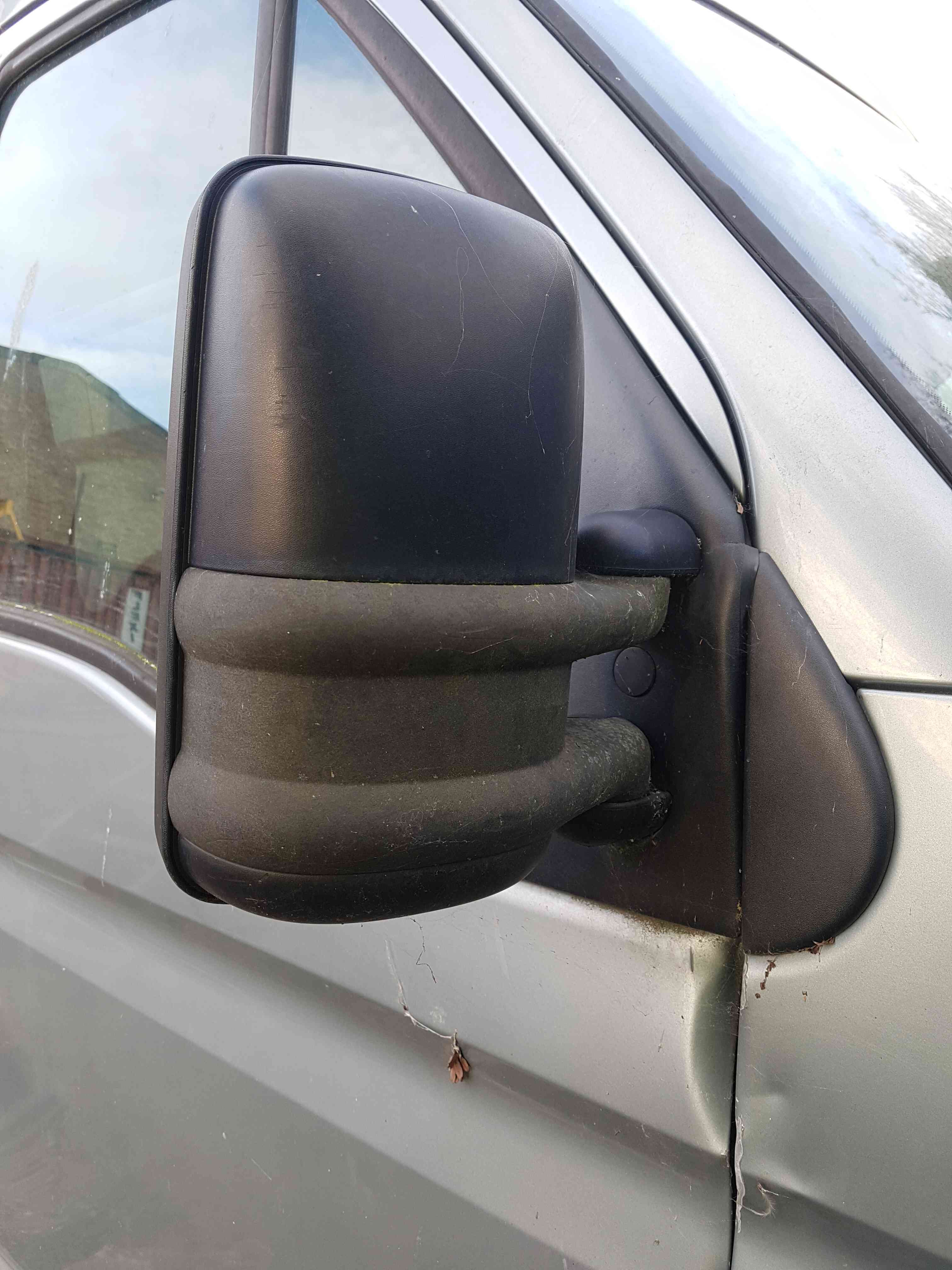 Thumb 3 Renault Master 1997-2003 Driver Os OSF Wing Mirror Black 