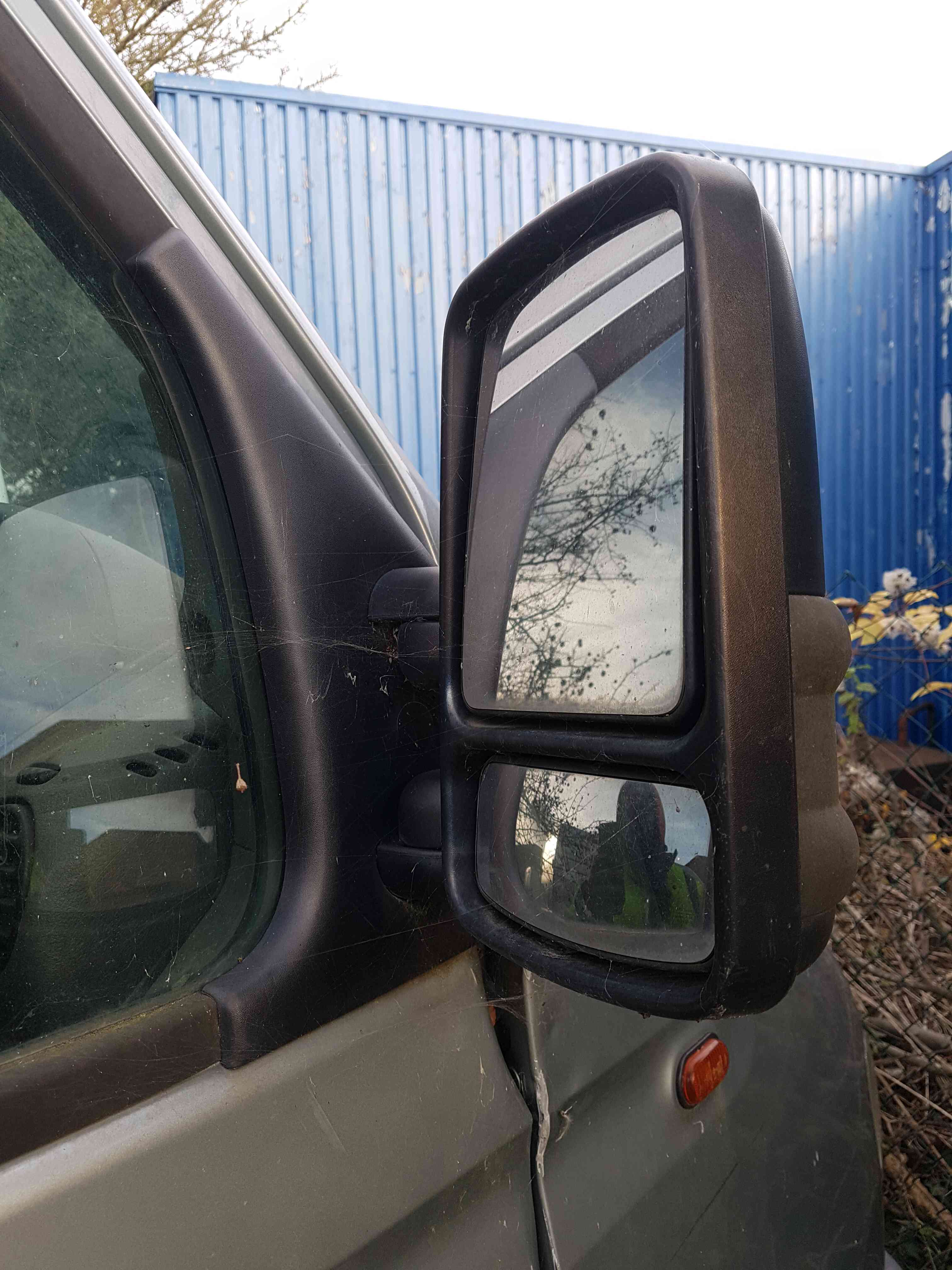 Thumb 4 Renault Master 1997-2003 Driver Os OSF Wing Mirror Black 