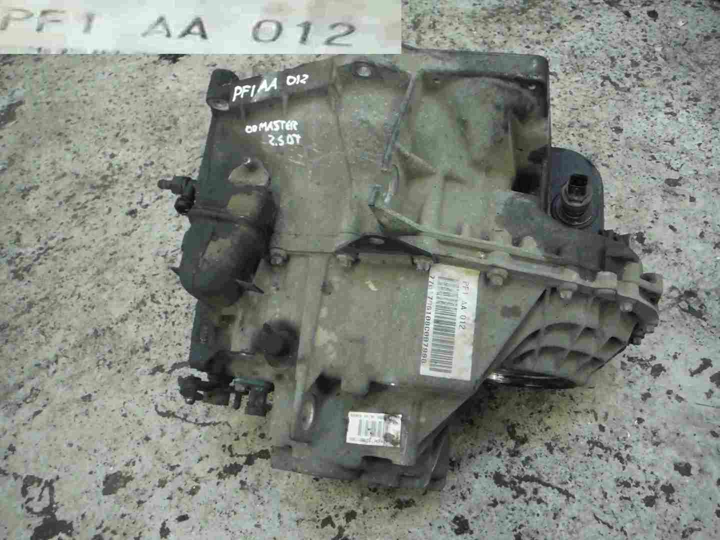 Renault Master 1997-2010 2.5 Gearbox PF1 012