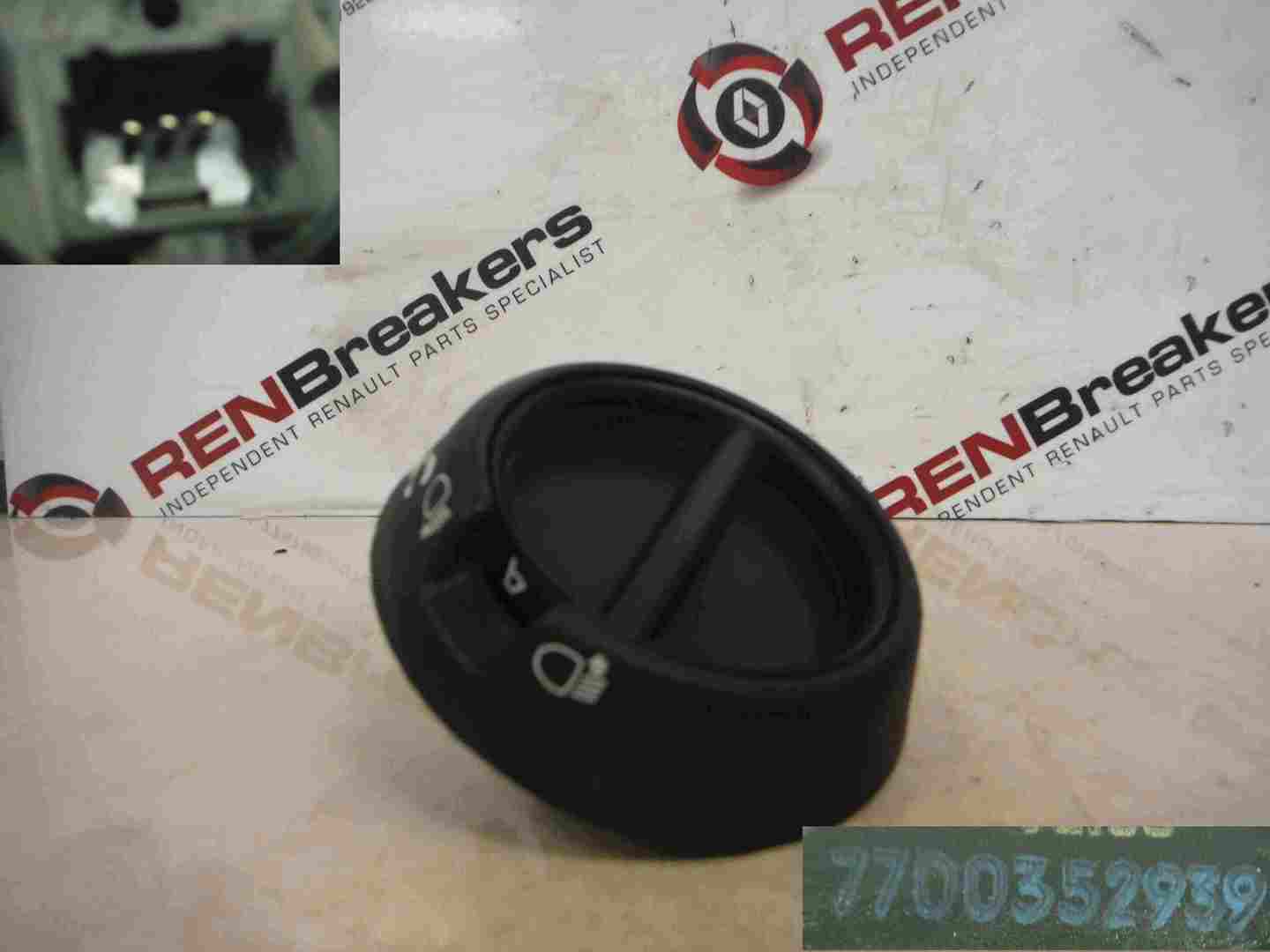 Renault Master 1997-2010 Headlight Height adjuster Switch 7700352939