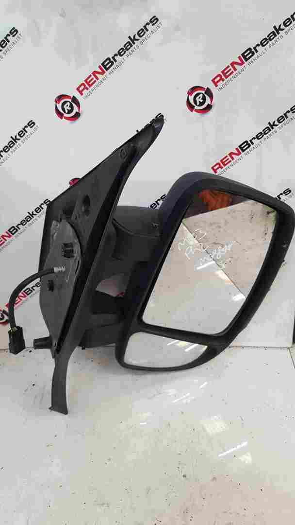Thumb 2 Renault Master 2010-2018 Drivers Os OSF Wing Mirror Plain Black