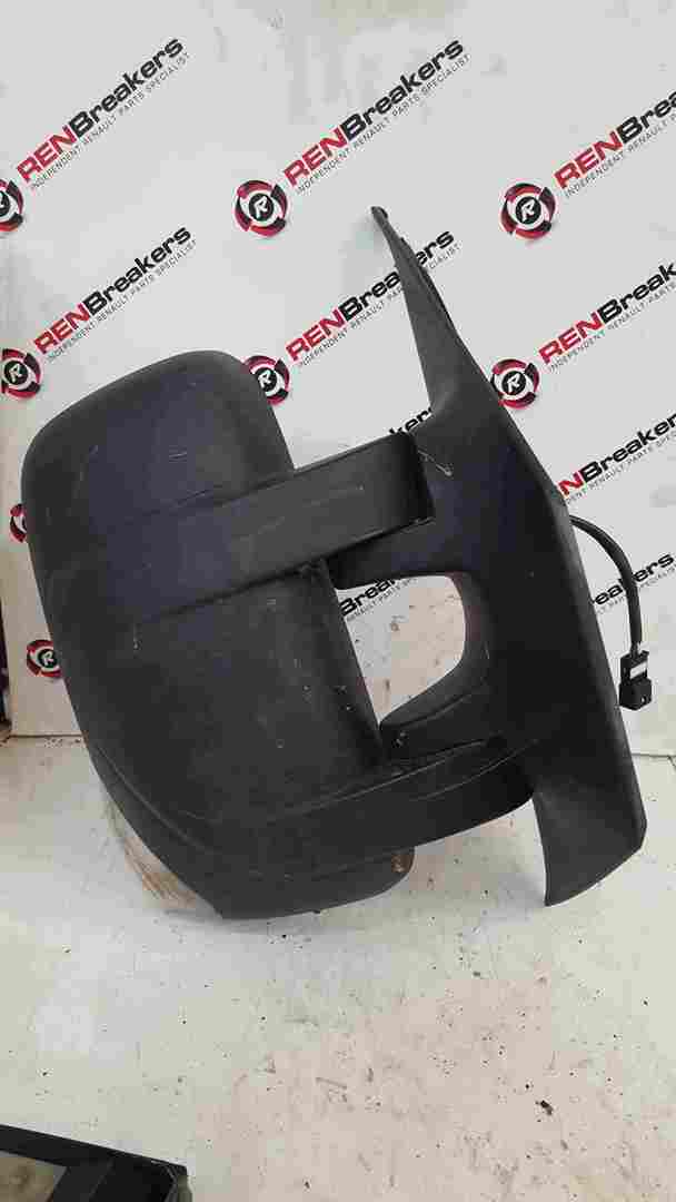 Thumb 3 Renault Master 2010-2018 Drivers Os OSF Wing Mirror Plain Black