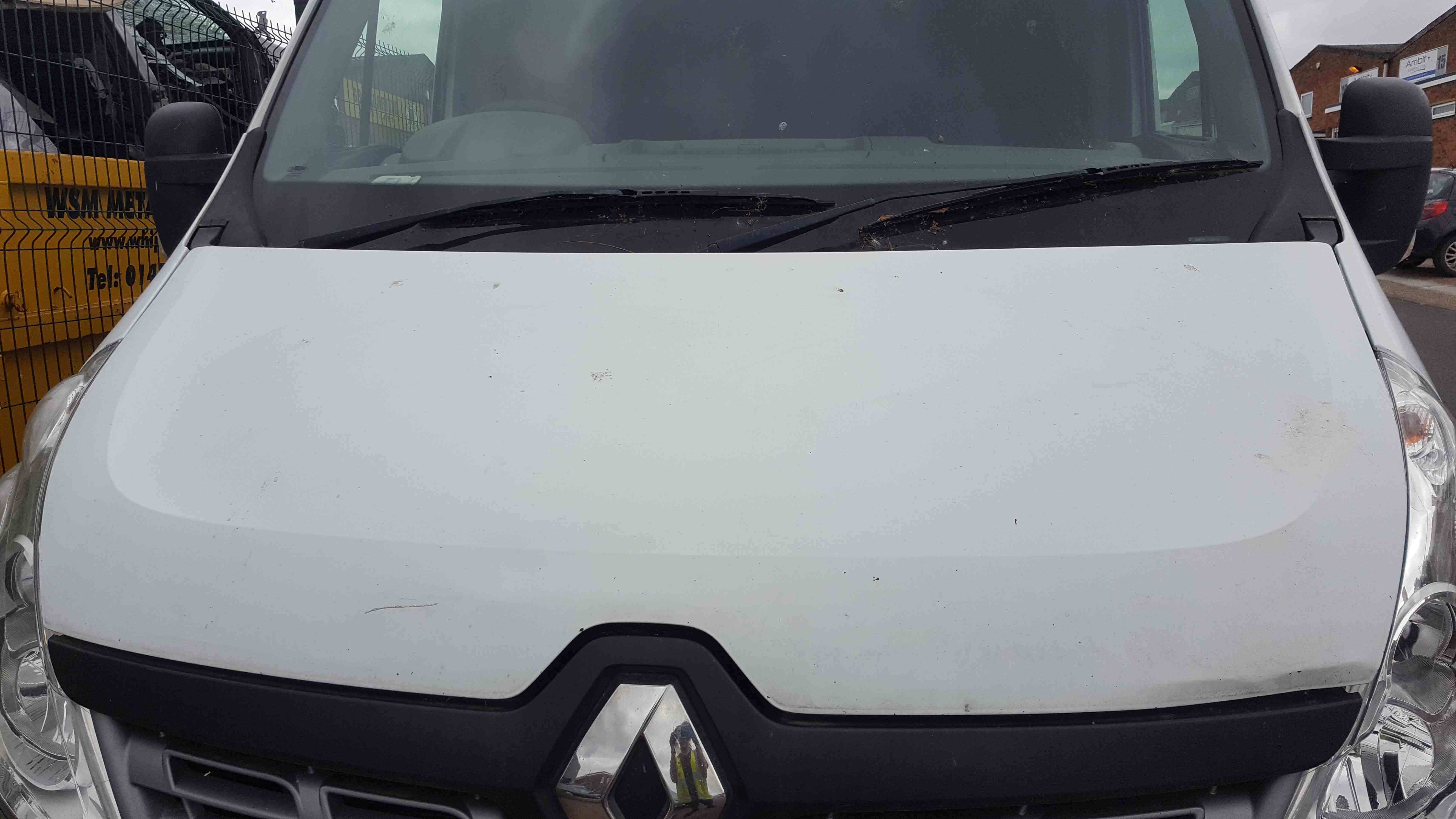 Renault Master 2010-2018 Front Bonnet White O389