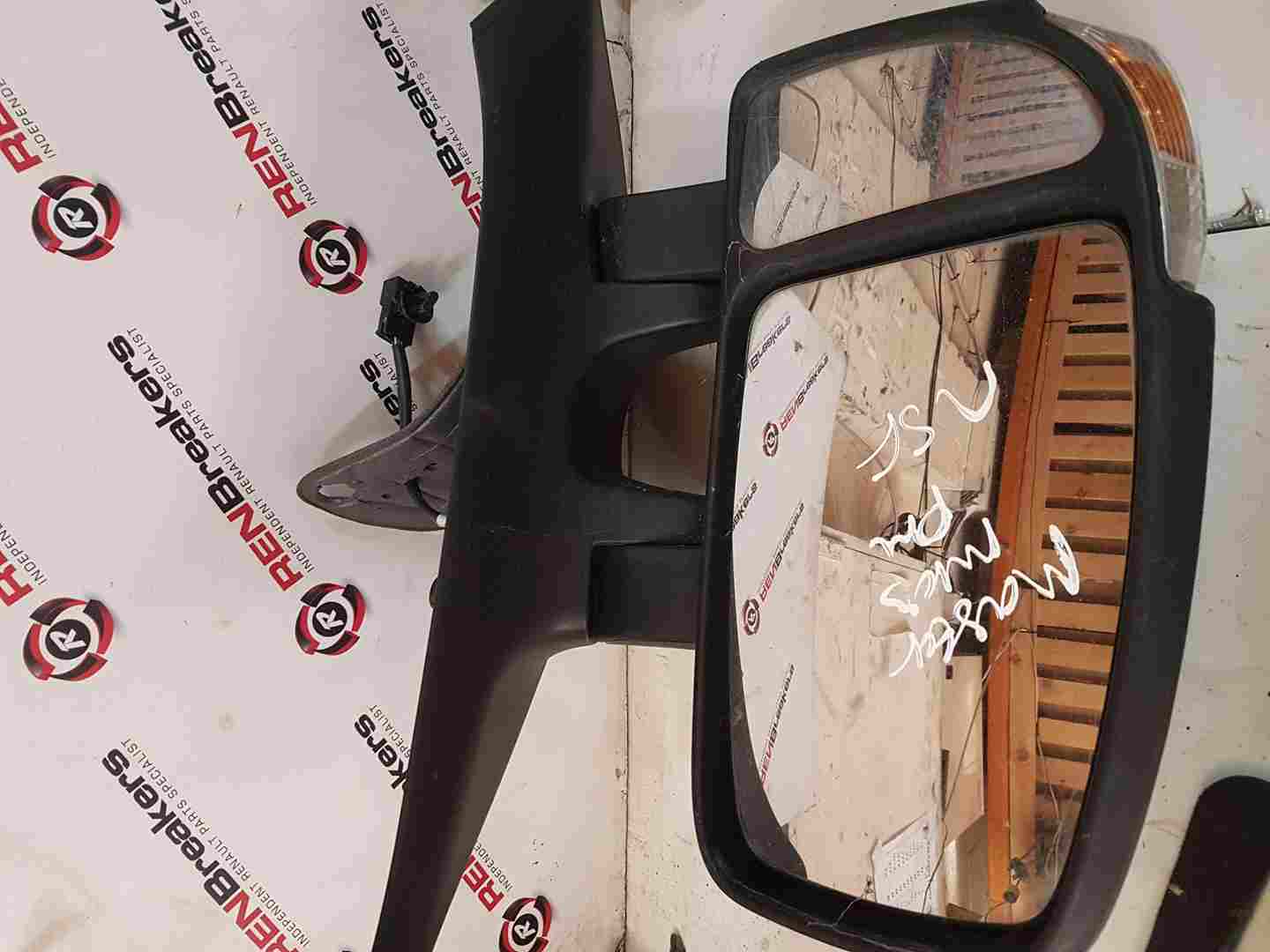 Thumb 2 Renault Master 2010-2018 Passenger Ns Wing Mirror Plain Black