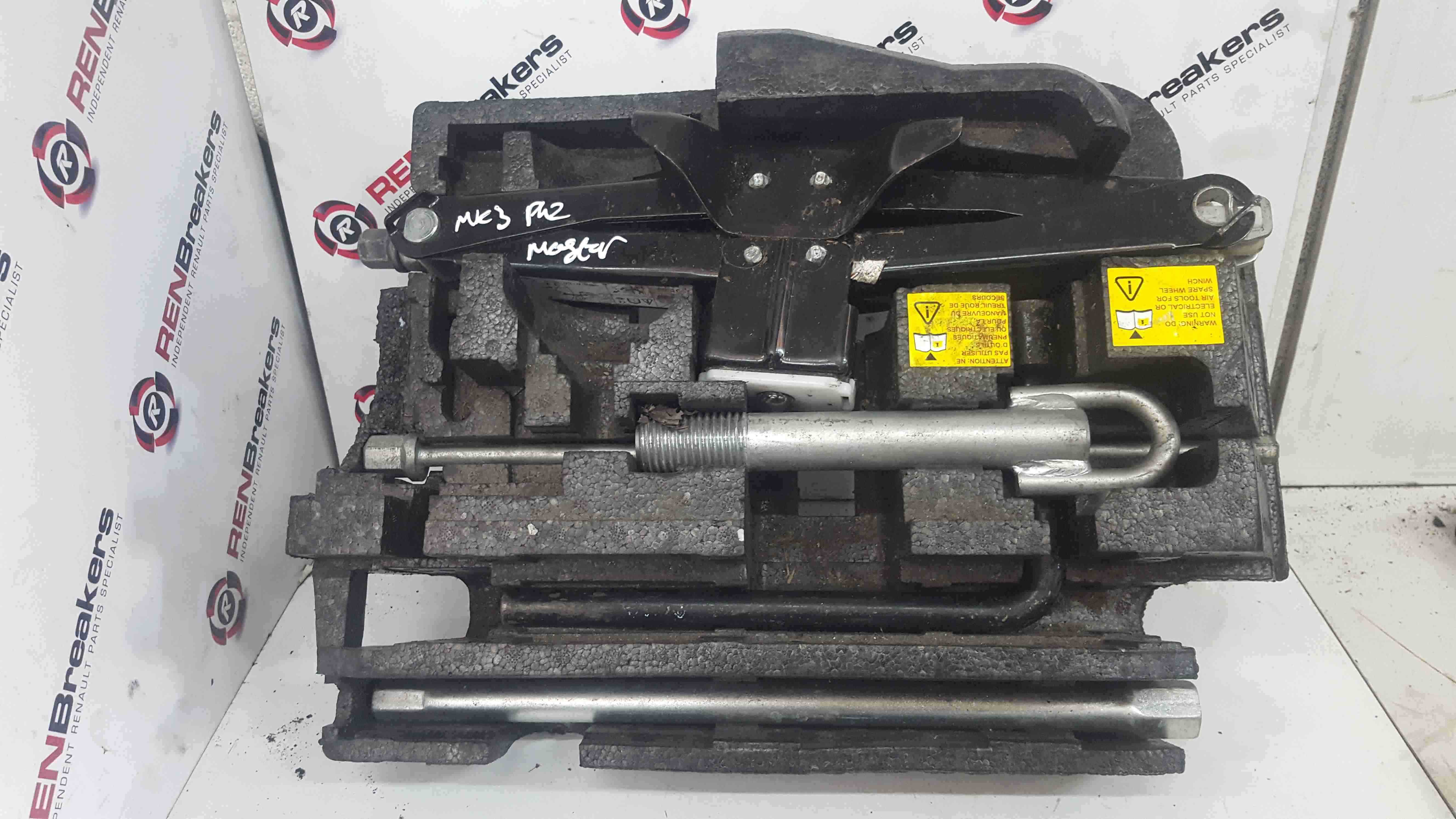 Renault Master 2010-2018 Spare Wheel Jack Set Complete 995012205R