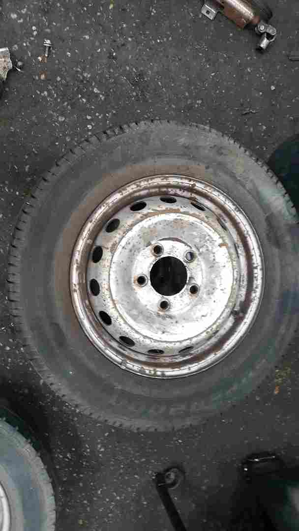 Renault Master 2010-2018 Steel Wheel   Tyre 225 65 16 4/5 8mm