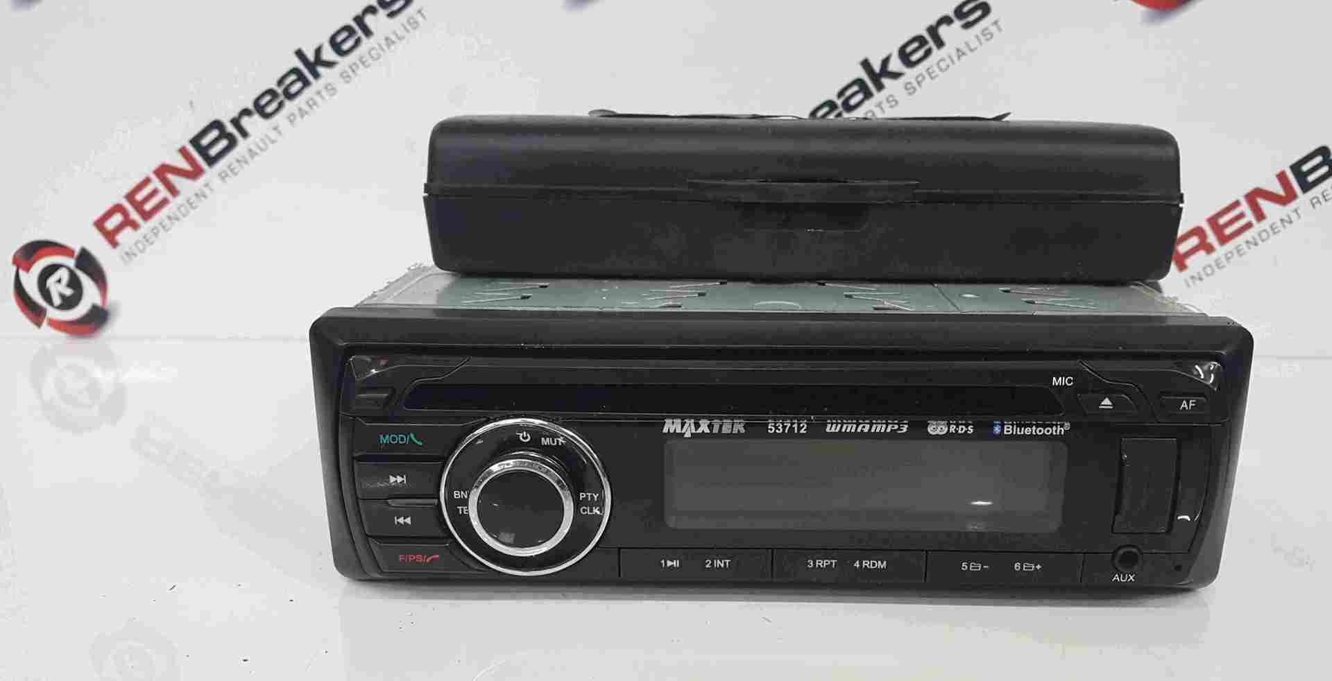 Renault Maxtek 1998-2020 Radio Cd Player USB Bluetooth 53712