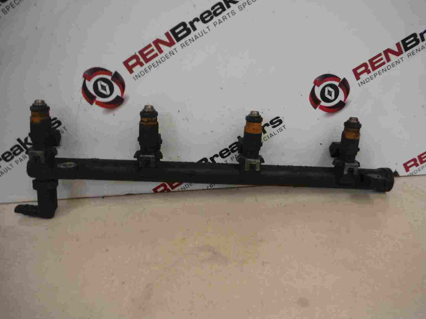 Renault Megane + Scenic 1999-2003 1.6 16v Fuel Injectors X4 Rail K4M 8200139674