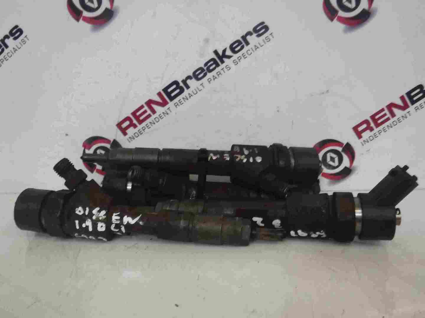 Renault Megane + Scenic 1999-2003 1.9 dCi Diesel Injectors X4 Set 0445110110
