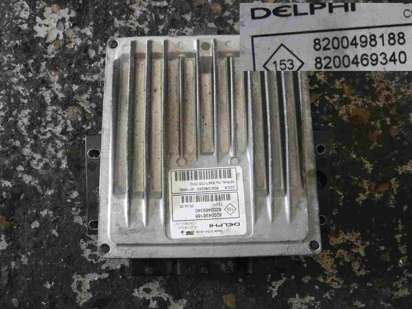 Renault Megane + Scenic 2002-2008 1.5 dCi ECU Engine Control Unit
