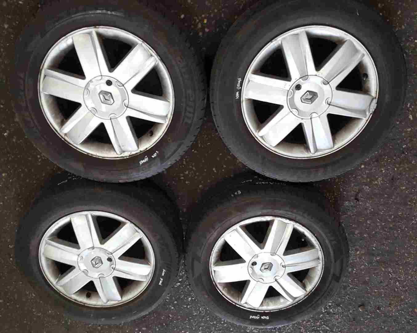 Renault Megane + Scenic 2002-2008 Nervastella Alloy Wheels Set X4 + Tyre 16