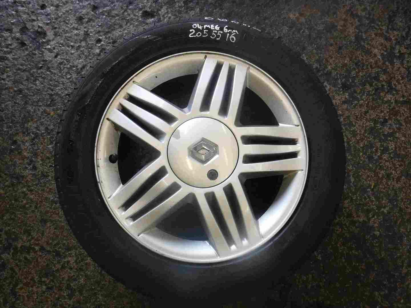 Renault Megane + Scenic 2002-2008 Reinastella Alloy Wheel + Tyre 205 55 16 6mm