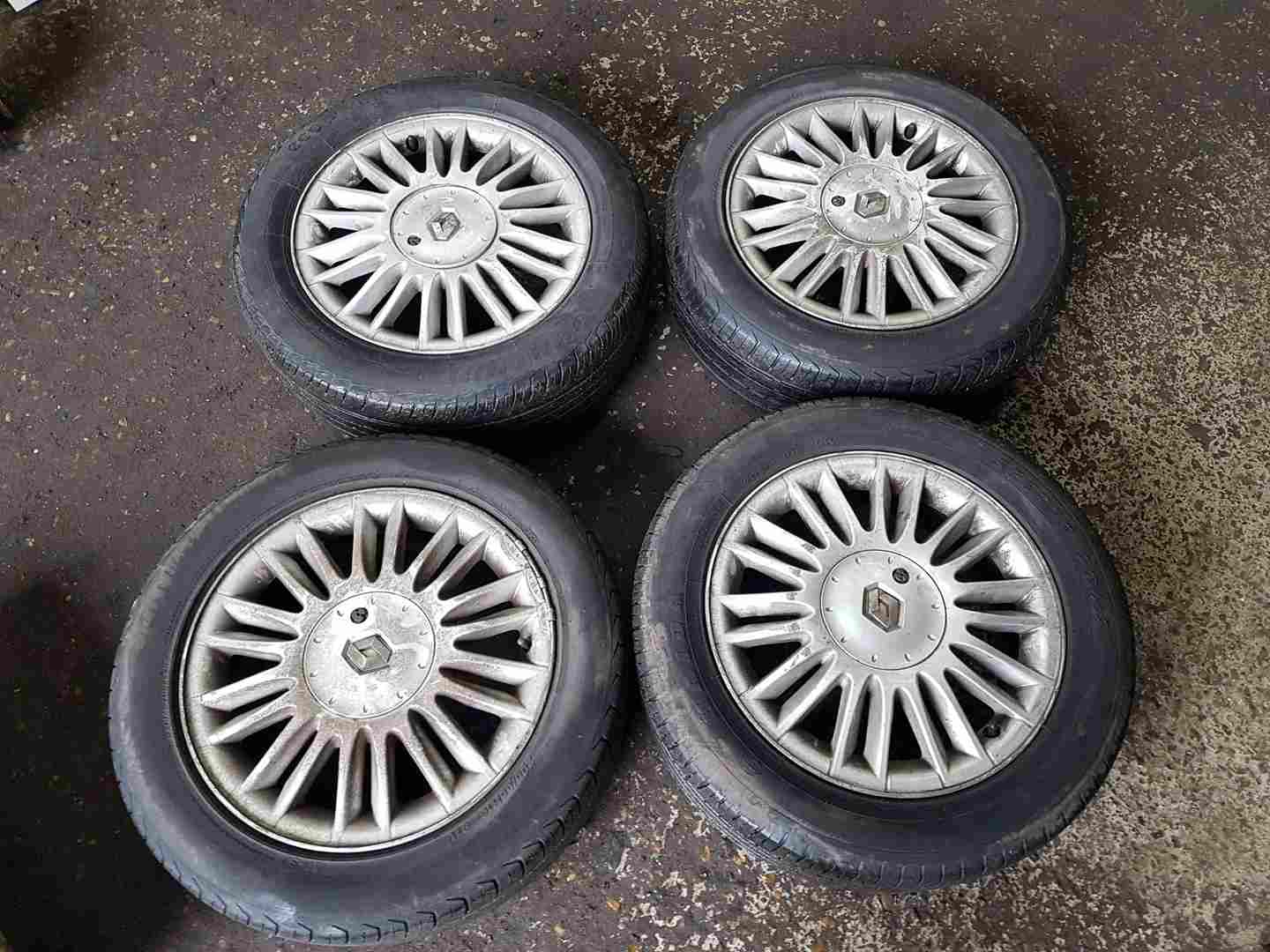 Renault Megane + Scenic 2003-2009 Alloy Wheels SET X4 205 55 16 6Mm 3/5