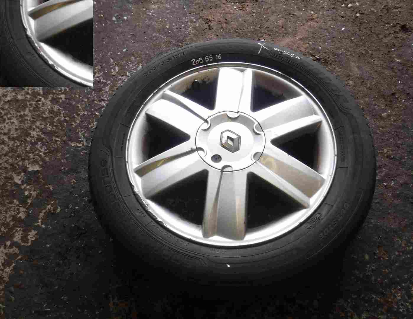Renault Megane + Scenic 2003-2009 Nervastella Alloy Wheel 15inch