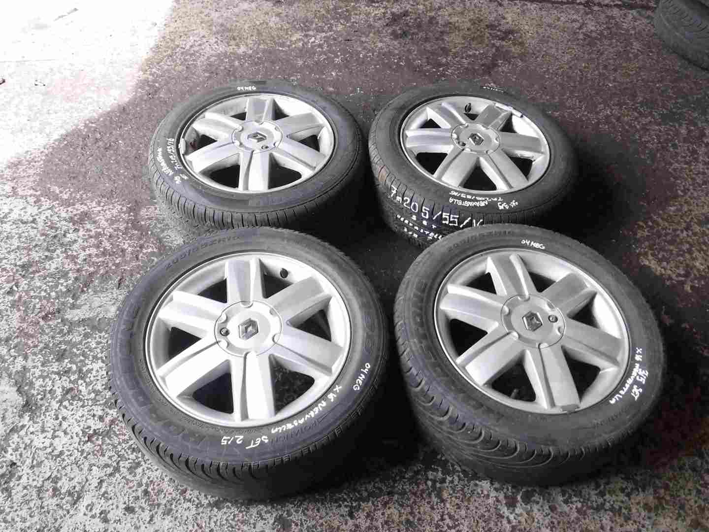 Renault Megane + Scenic 2003-2009 Nervastella Alloy Wheel Set X4