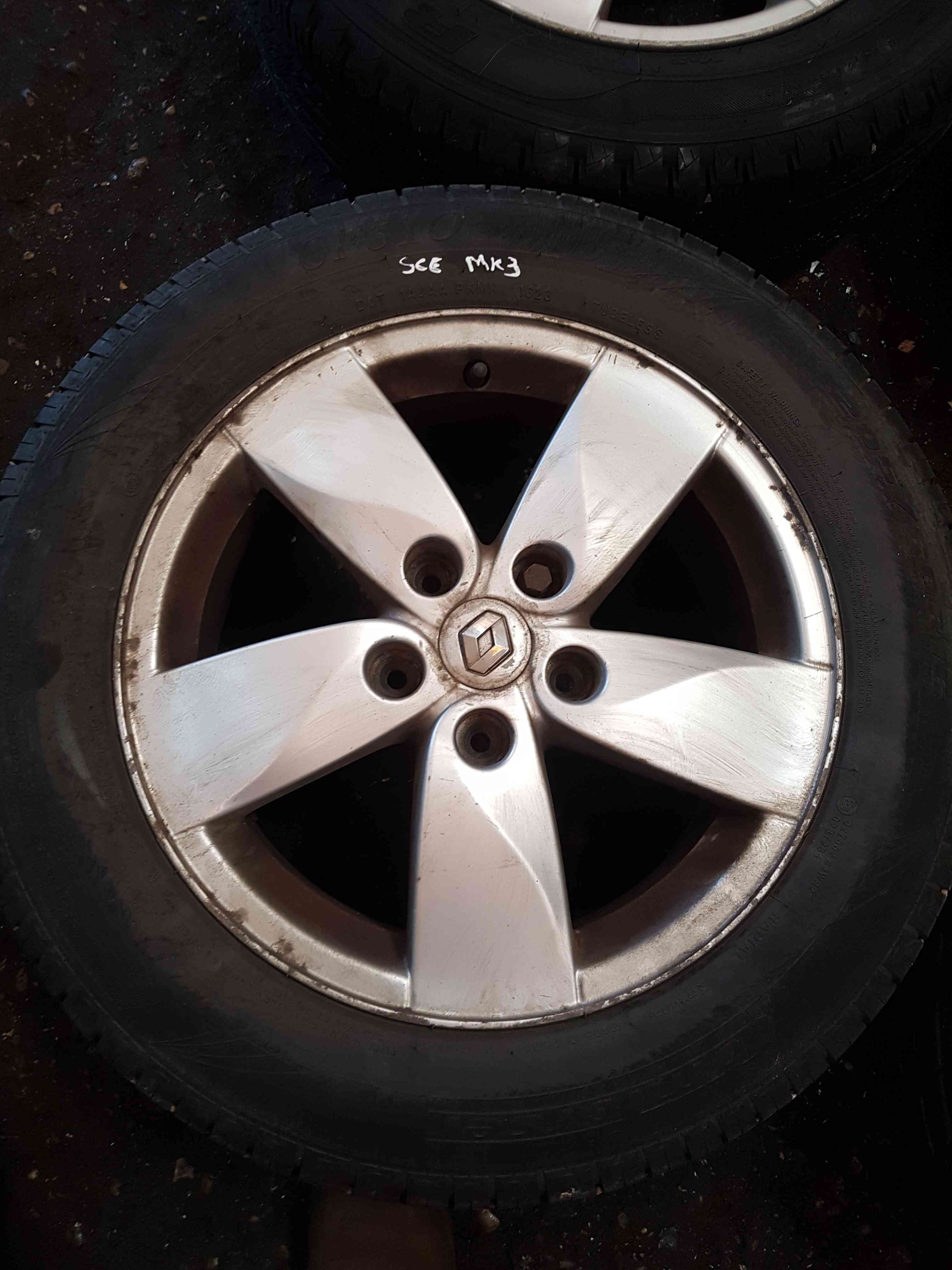 Thumb 3 Renault Megane + Scenic MK3 2009-2016 Proteus Alloy Wheel 16Inch SET X4 6mm 4/5