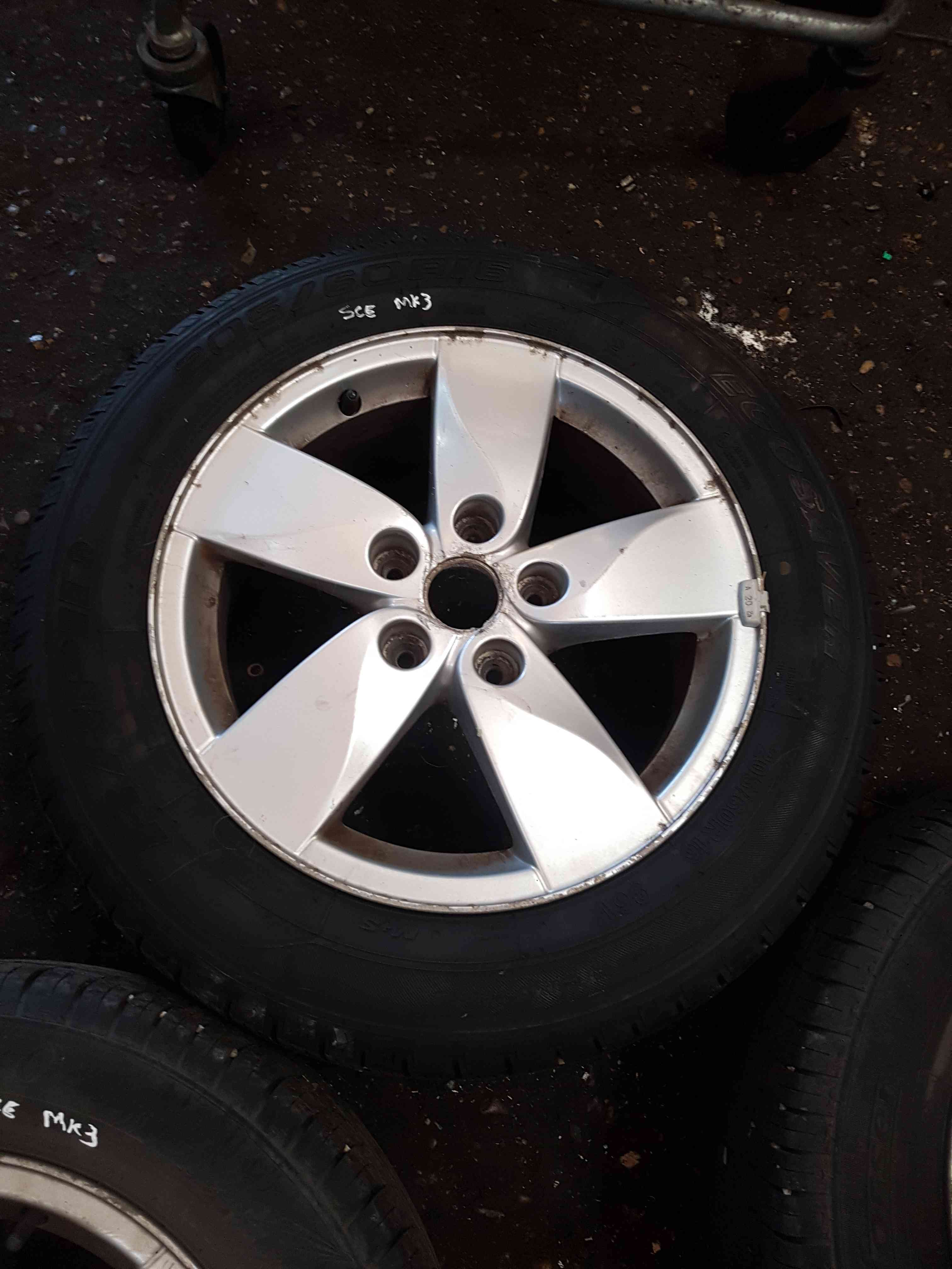Thumb 6 Renault Megane + Scenic MK3 2009-2016 Proteus Alloy Wheel 16Inch SET X4 6mm 4/5