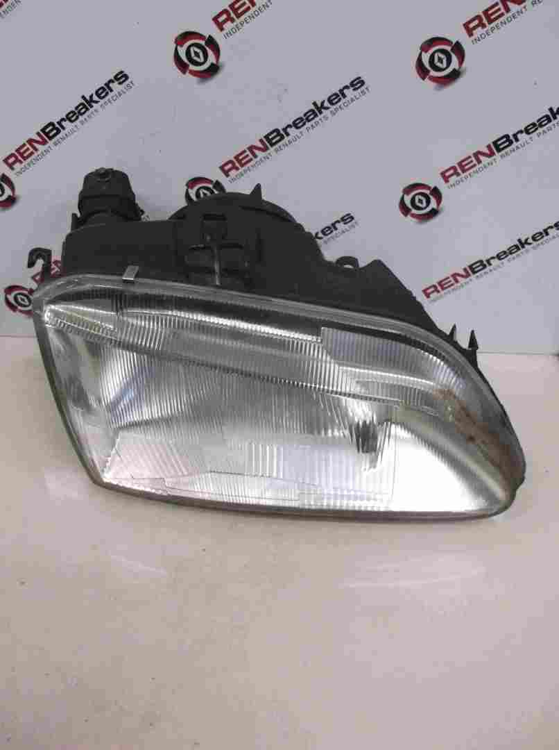 Renault Megane 1995-1999 Drivers OSF Front Headlight Lens