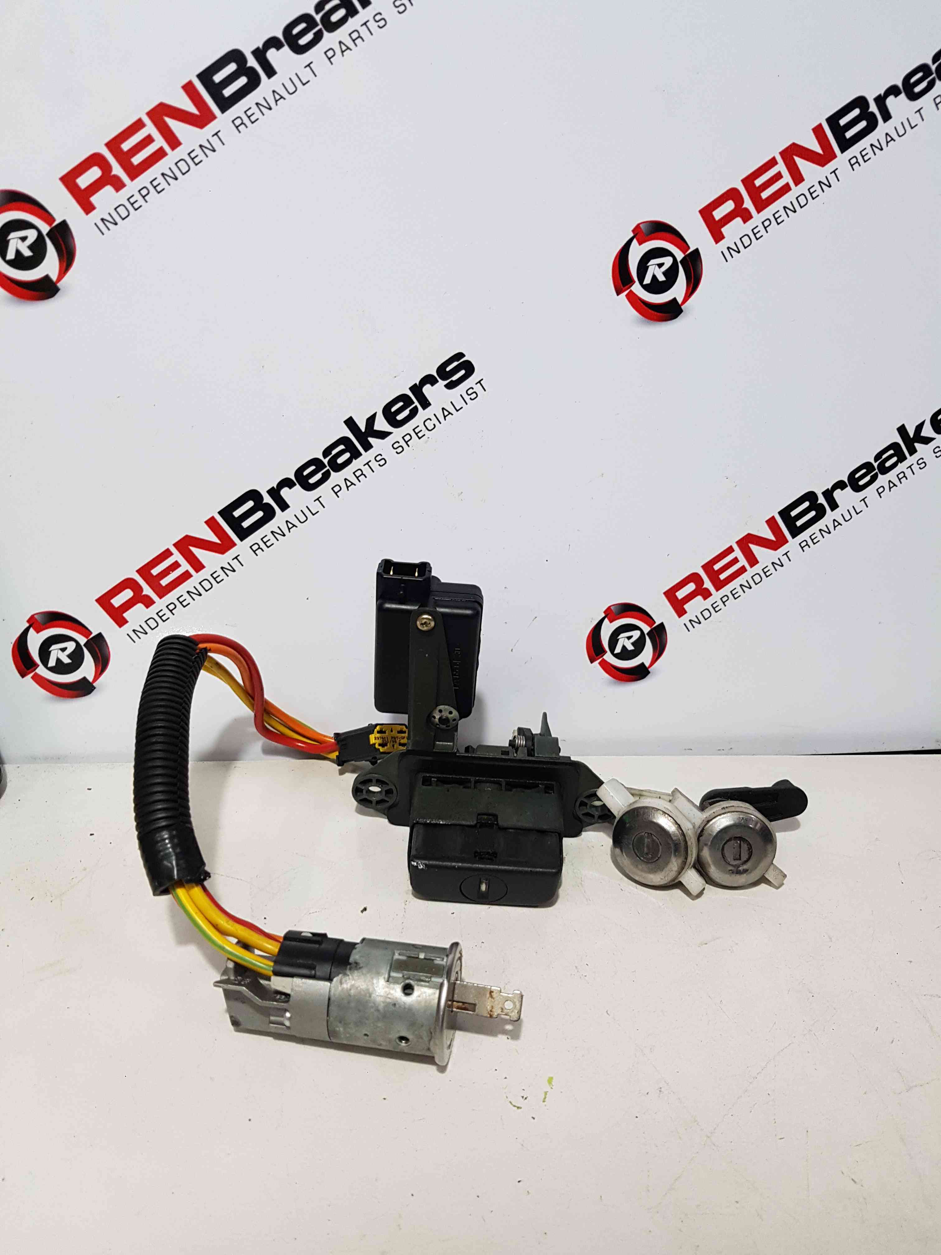 Thumb 3 Renault Megane 1995-1999 Ignition Barrel SET Door Boot + KEY