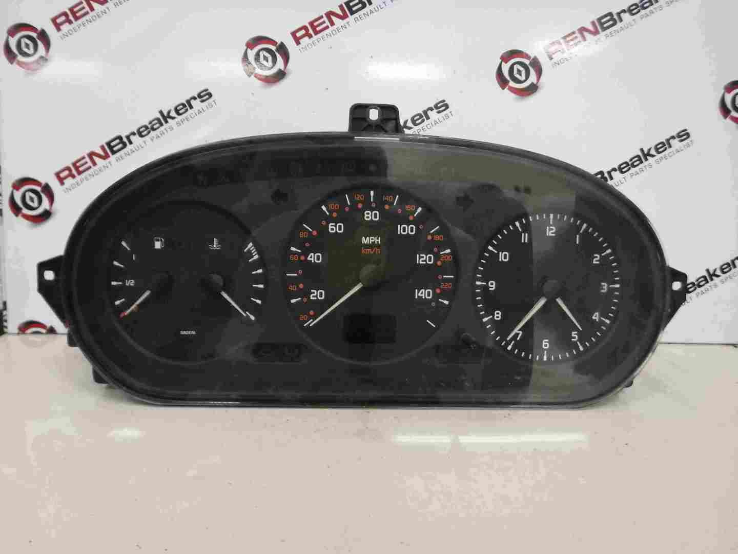 Renault Megane 1995-1999 Instrument Panel Dials Gauges Speedo 153K