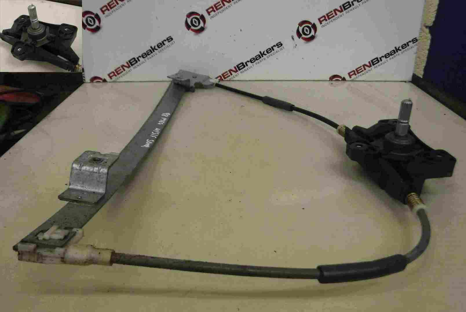 Renault Megane 1995-1999 Passenger NSF Front Window + Regulator Manual 5dr