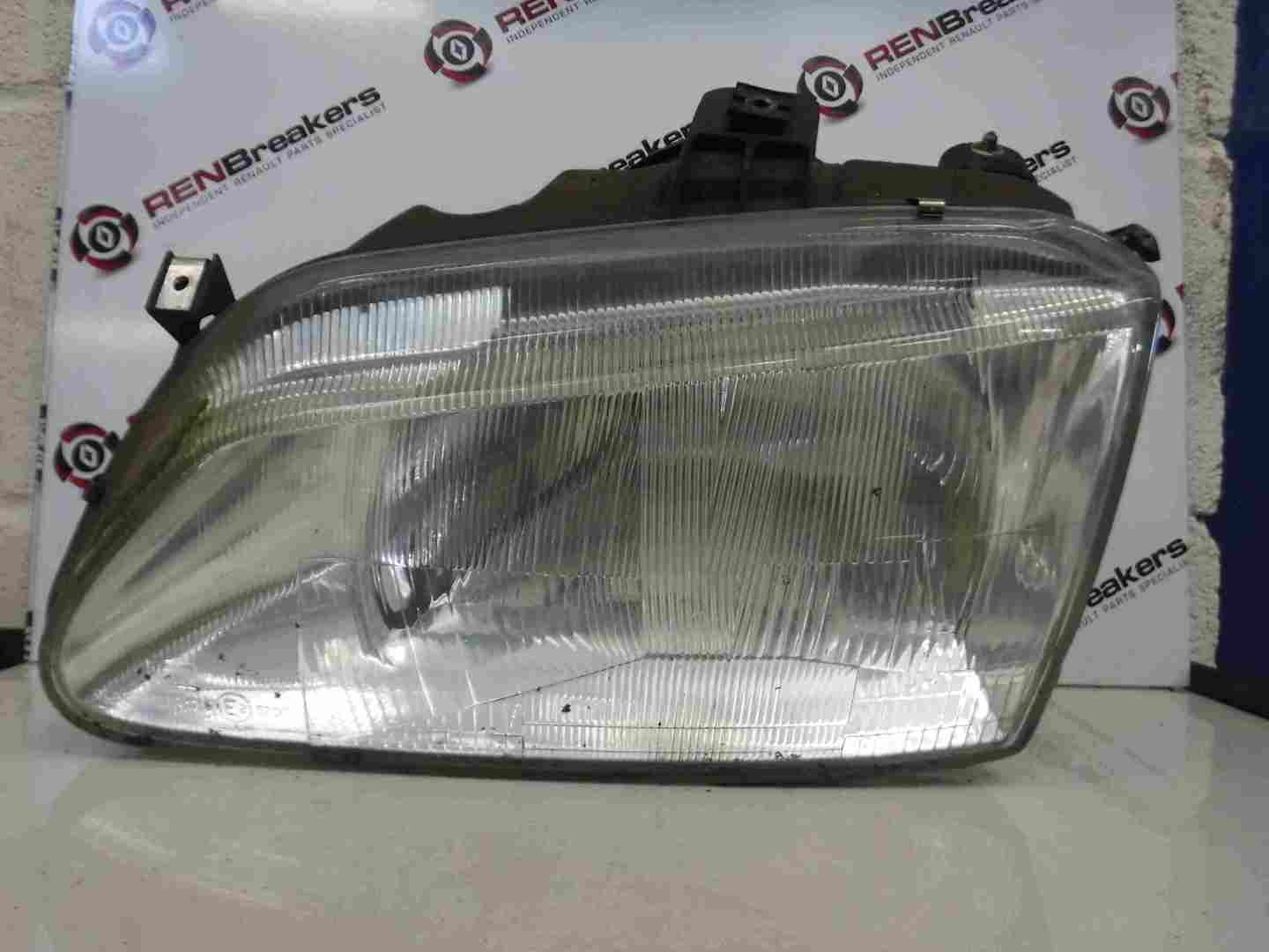 Renault Megane 1995-1999 Passenger NSF Headlight Lens