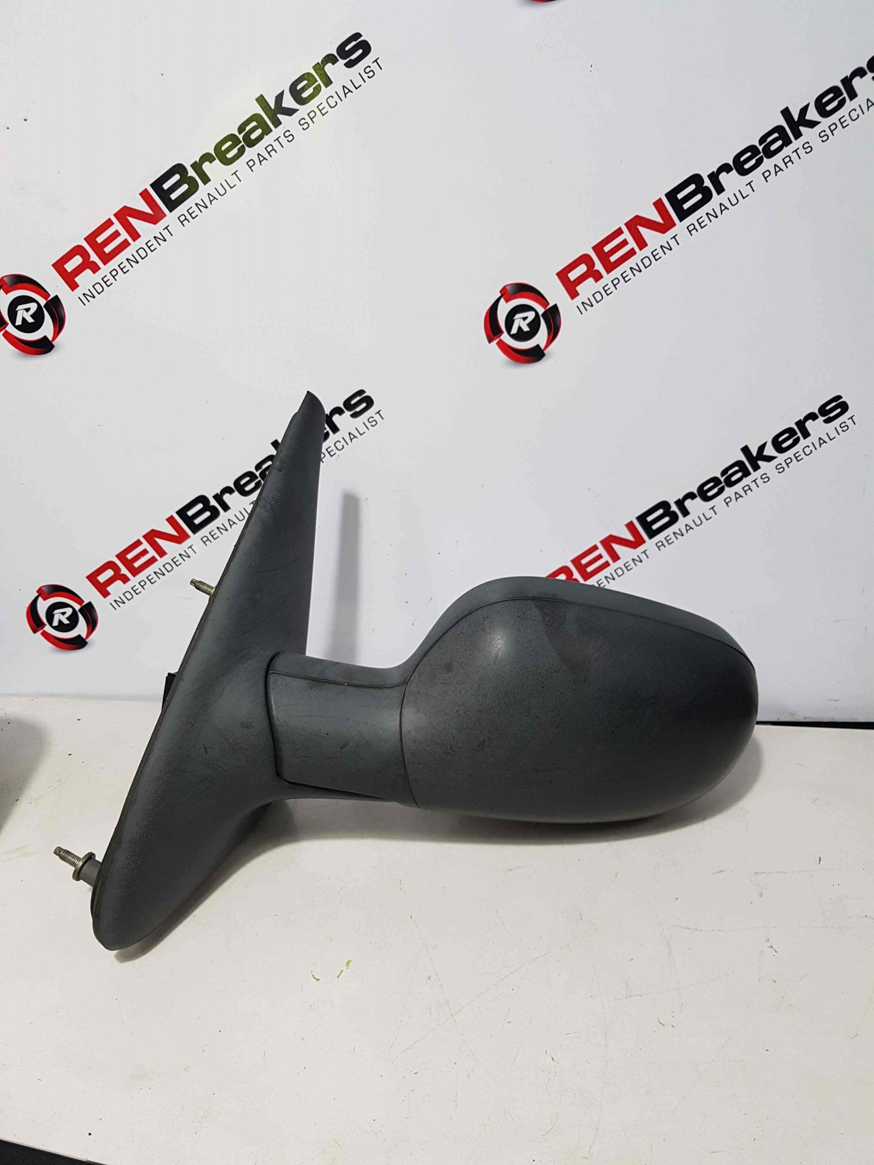 Thumb 5 Renault Megane 1995-1999 Passenger Ns Wing Mirror Plain Black Electric