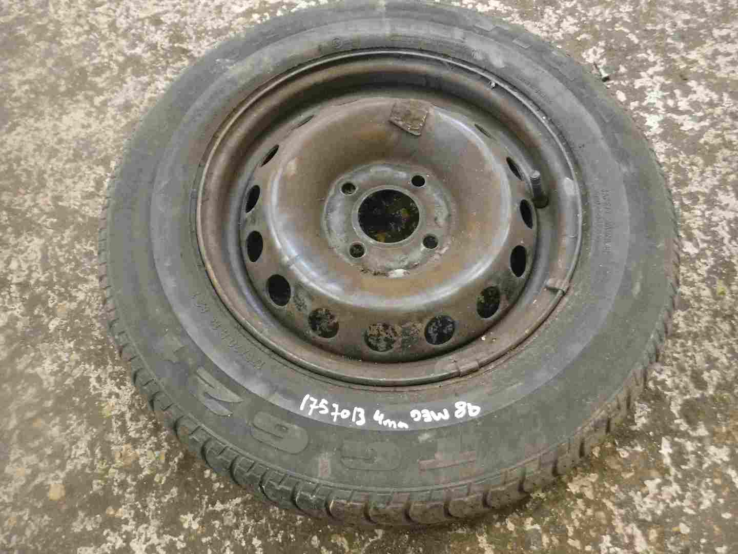 Renault Megane 1995-1999 Steel Wheel Rim + Tyre 175 70 13 4mm Tread