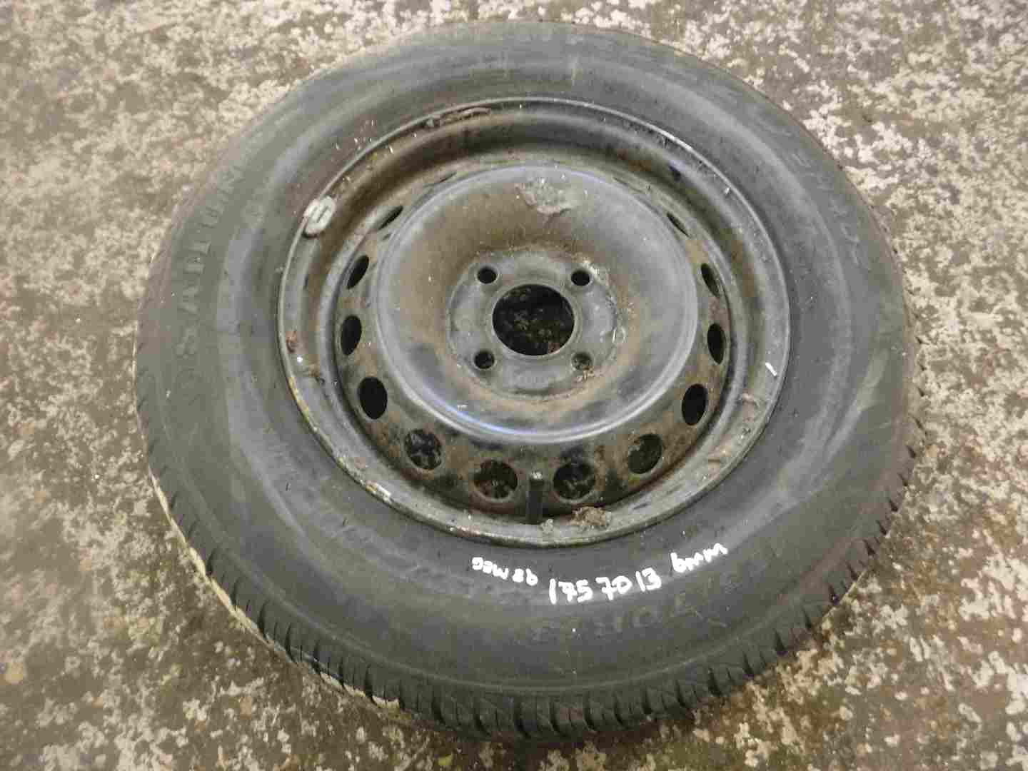 Renault Megane 1995-1999 Steel Wheel Rim + Tyre 175 70 13 6mm Tread