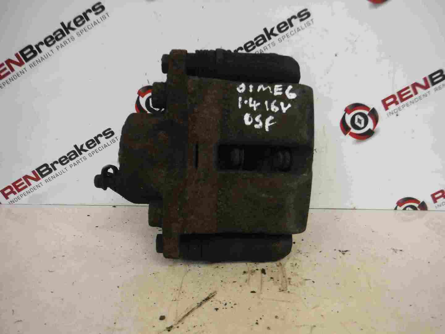 Renault Megane 1999-2002 1.4 1.6 16v Drivers OSF Front Brake Caliper 376
