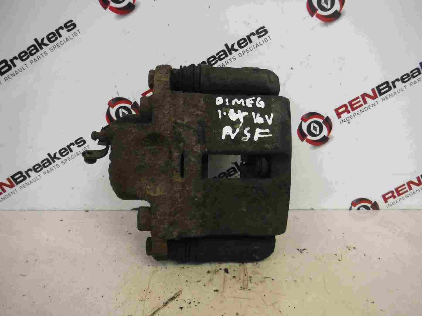 Renault Megane 1999-2002 1.4 1.6 16v Passenger NSF Front Brake Caliper 376