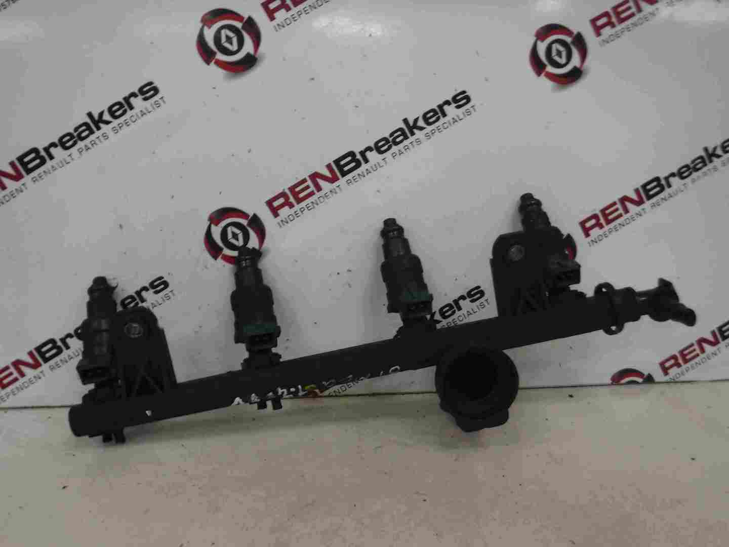 Renault Megane 1999-2002 1.4 8v Fuel Injectors X4 + Rail E7J 626