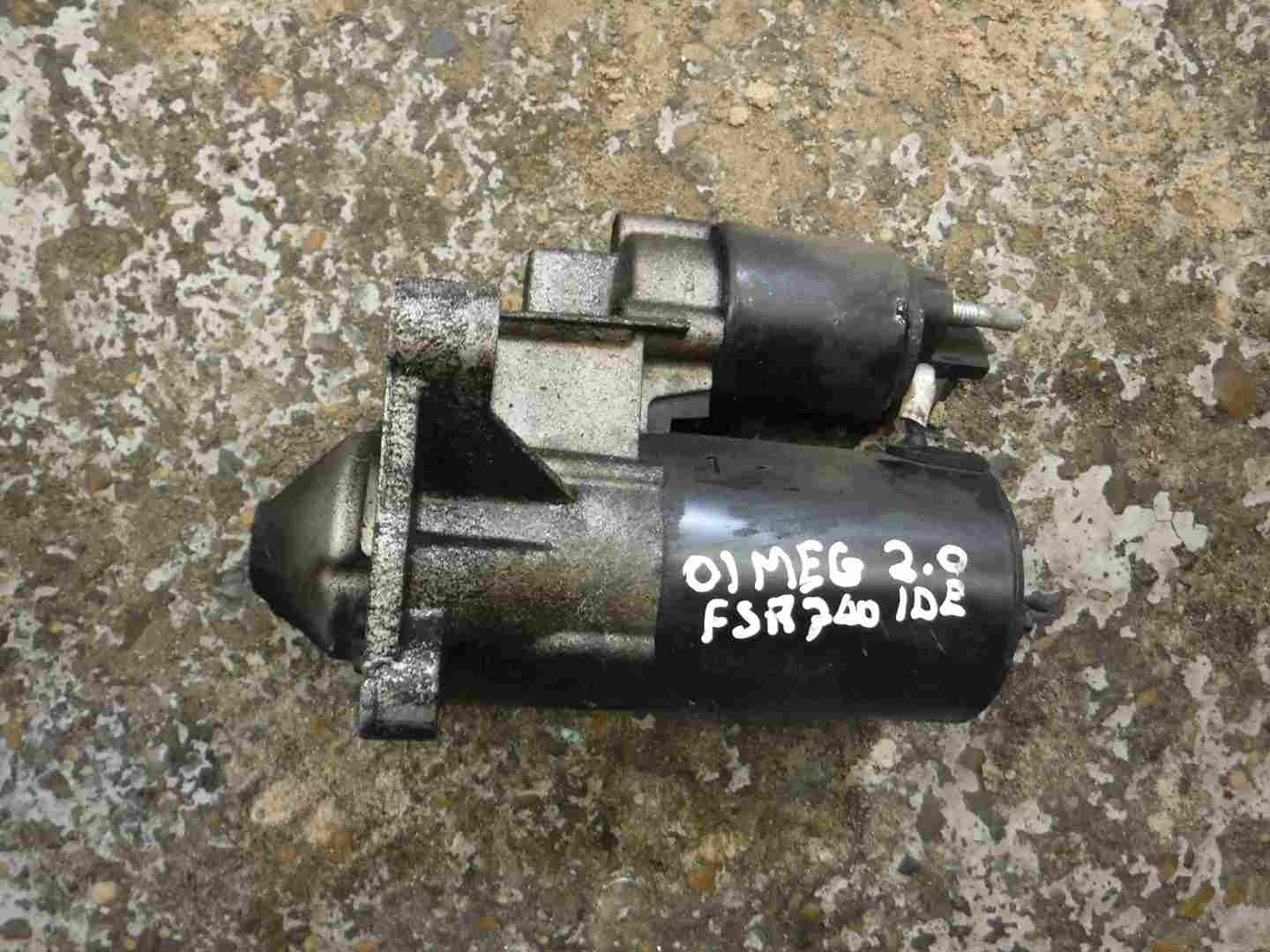 Renault Megane 1999-2002 2.0 16v Starter Motor Starting