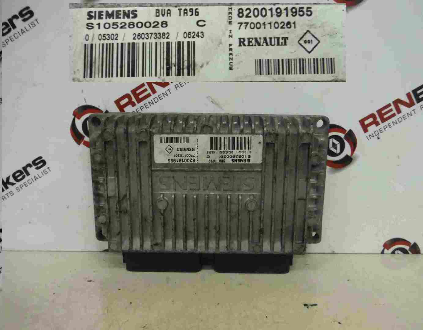 Renault Megane 1999-2002 Automatic Gearbox ECU Auto