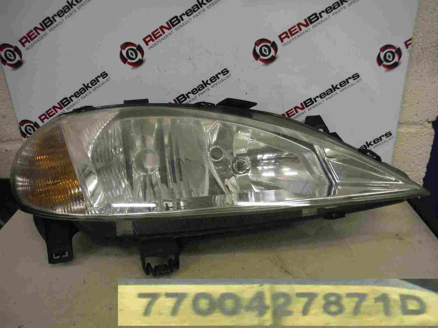 Renault Megane 1999-2002 Drivers OS Headlight Head Lamp 7700427871