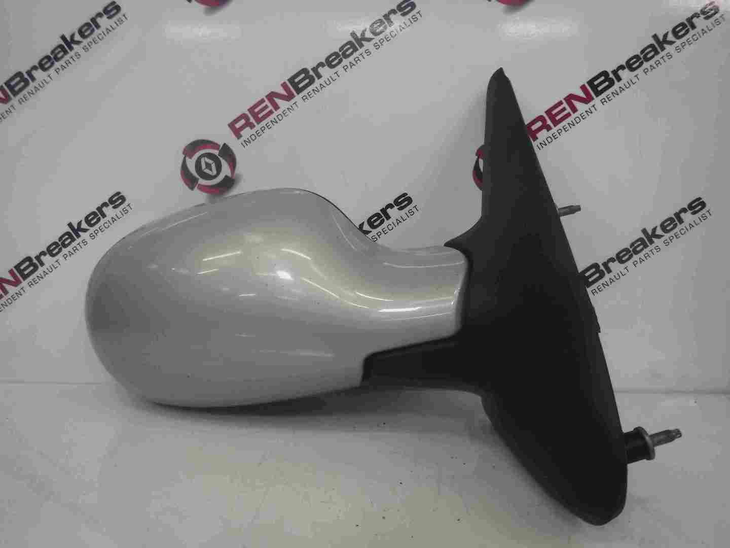Renault Megane 1999-2002 Drivers OS Wing Mirror Silver 632