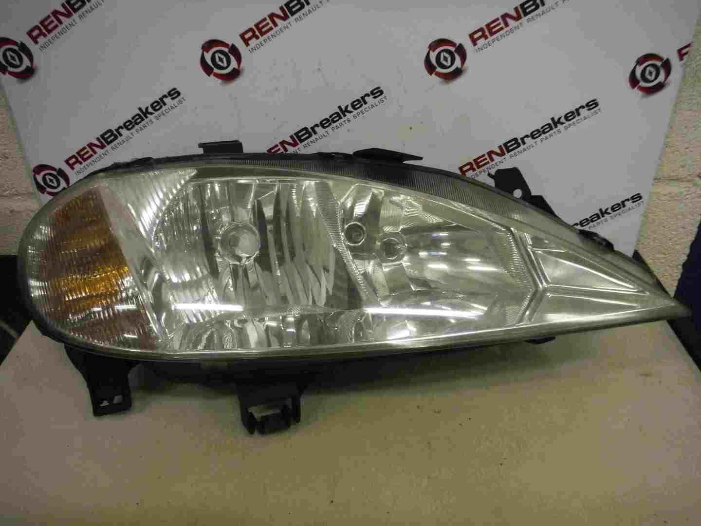 Renault Megane 1999-2002 Drivers OSF Front Headlight Lens 67743649